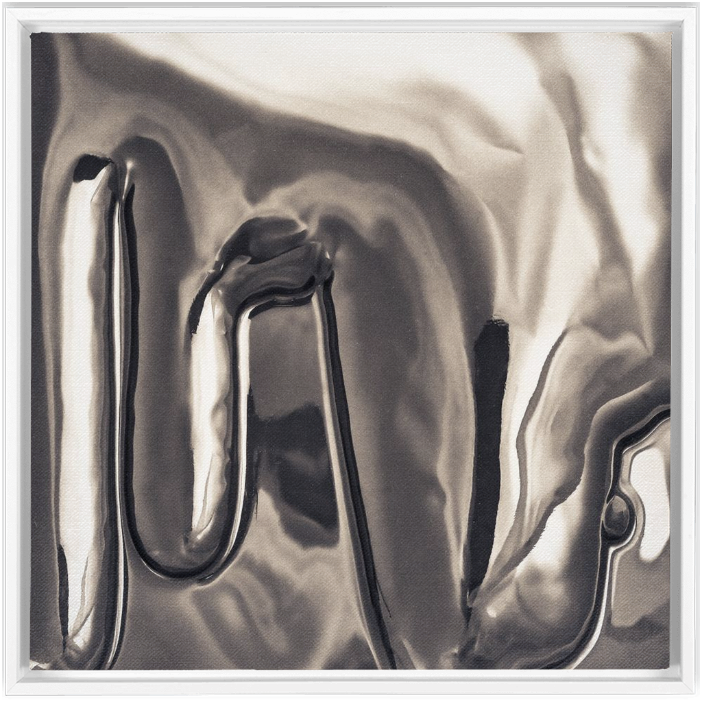 Canvas Print: "Warm Chrome"