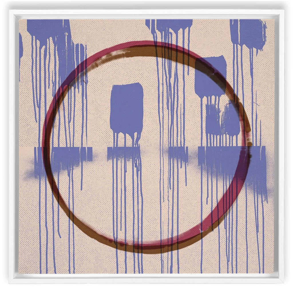 Canvas Print: "Disrupted Unity 003"