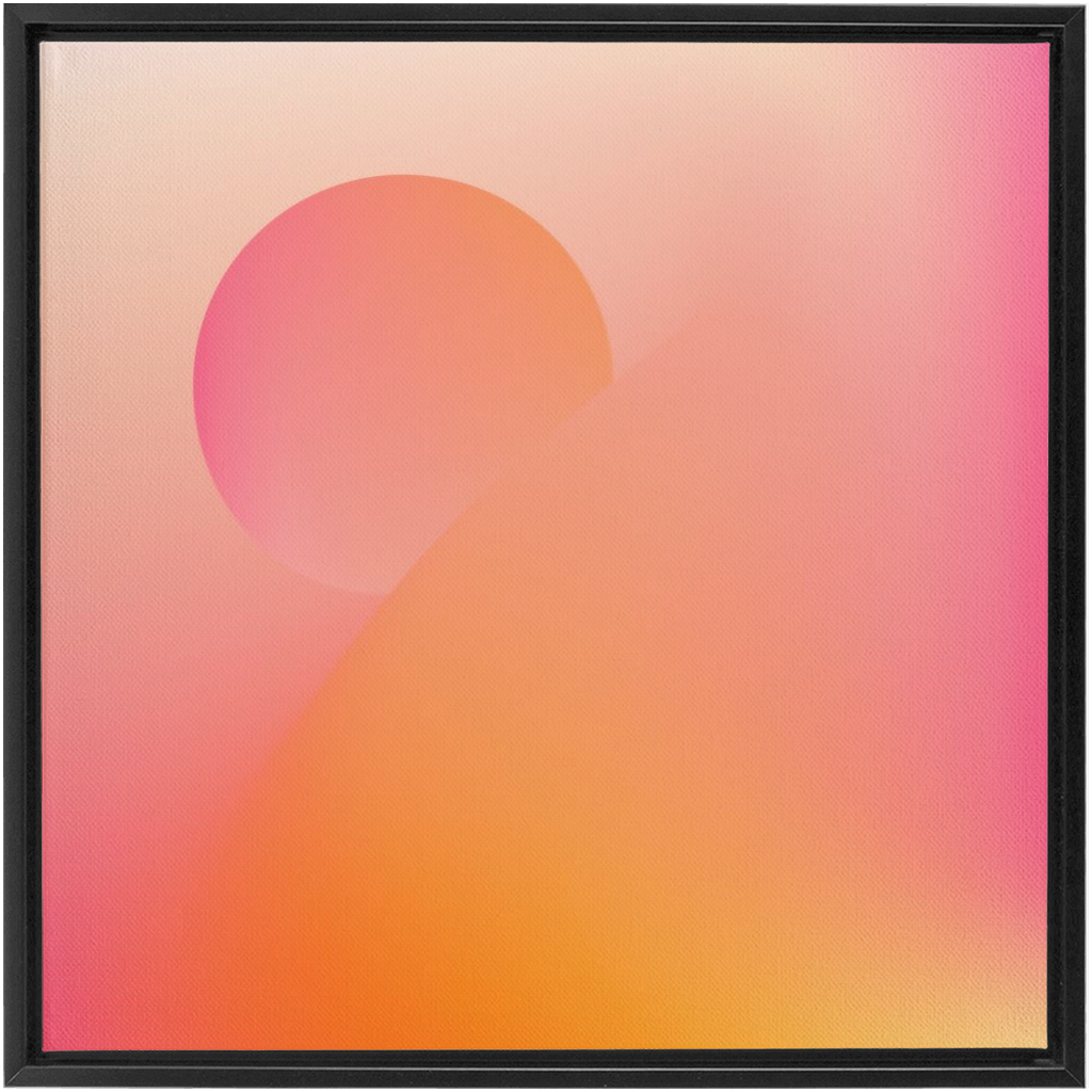 Canvas Print: "gradient 0017"
