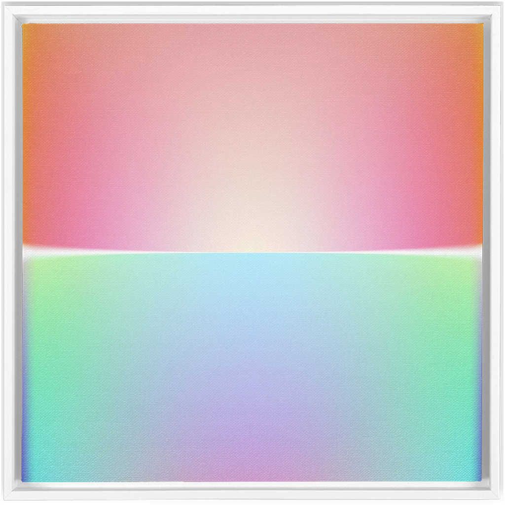 Canvas Print: "gradient 010"