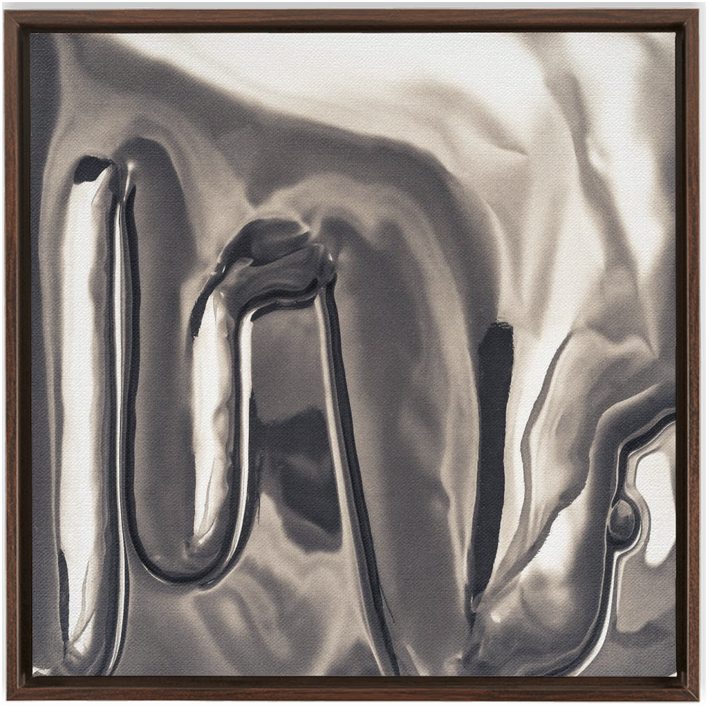 Canvas Print: "Warm Chrome"