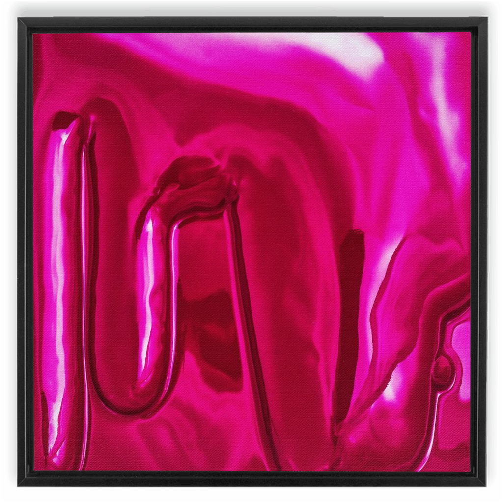 Canvas Print: "Pink Drip"