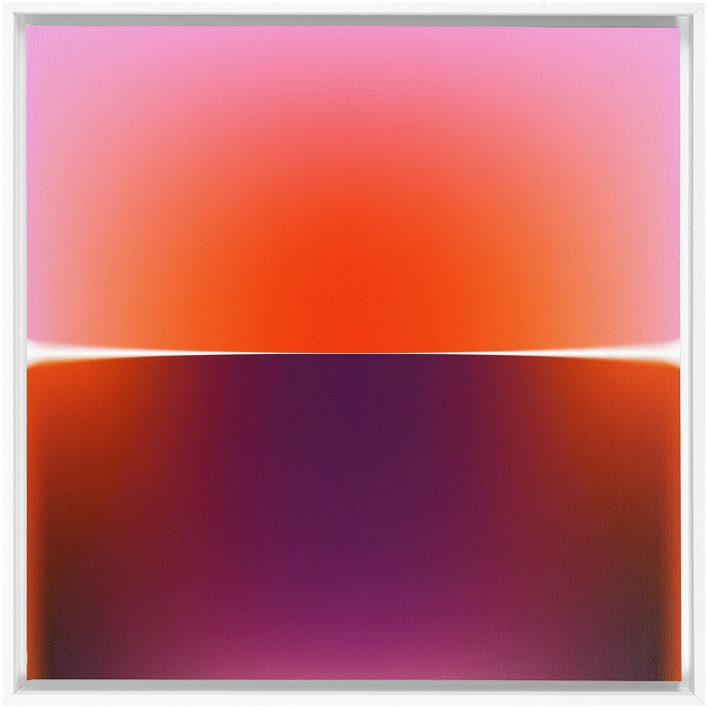 Canvas Print: "gradient 012"