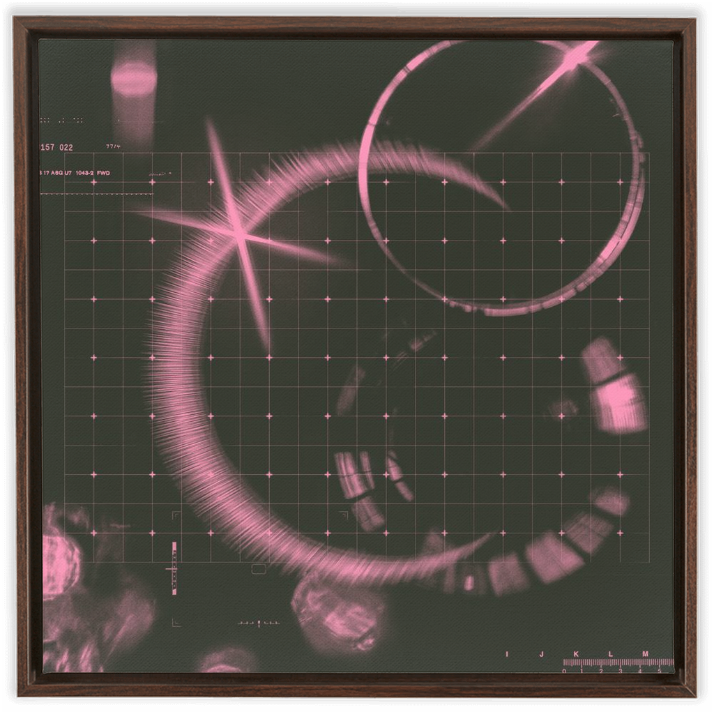 Canvas Print: "Disrupted Unity 007"