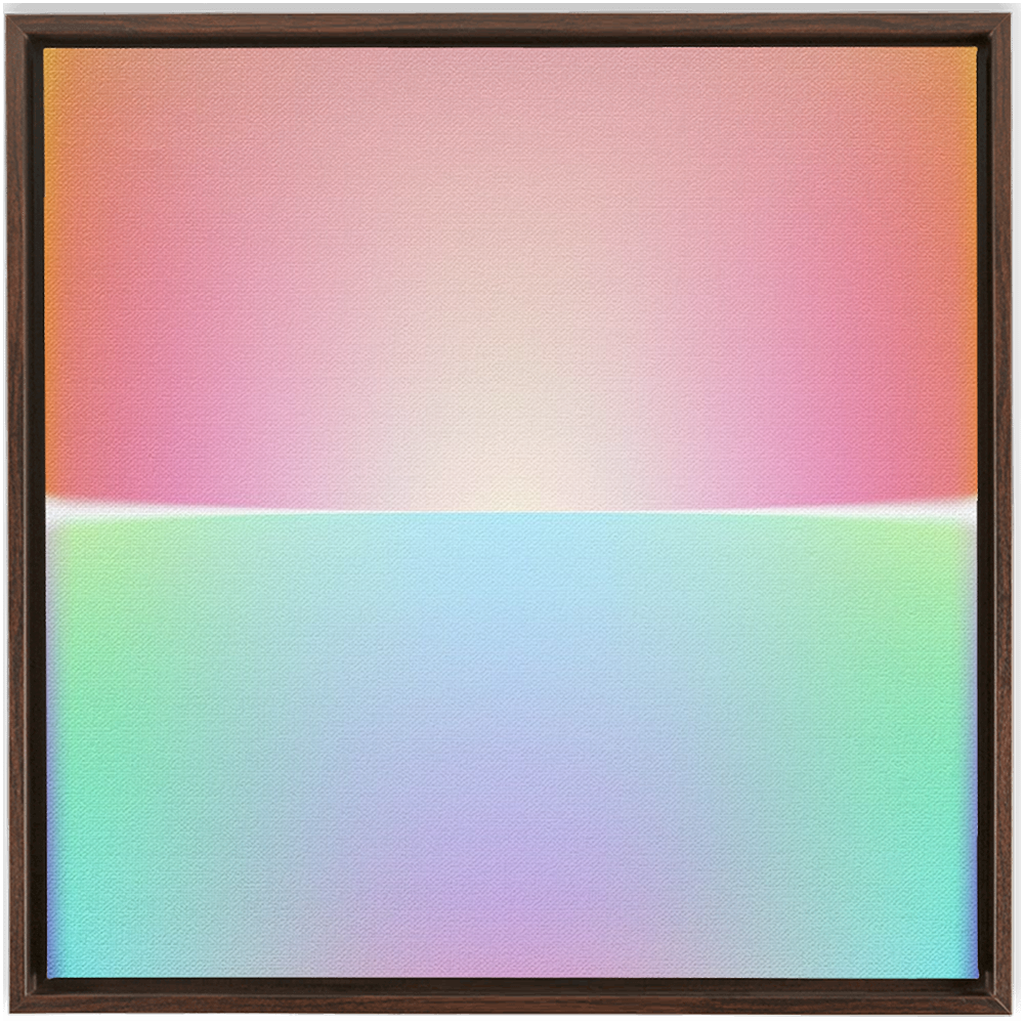 Canvas Print: "gradient 010"