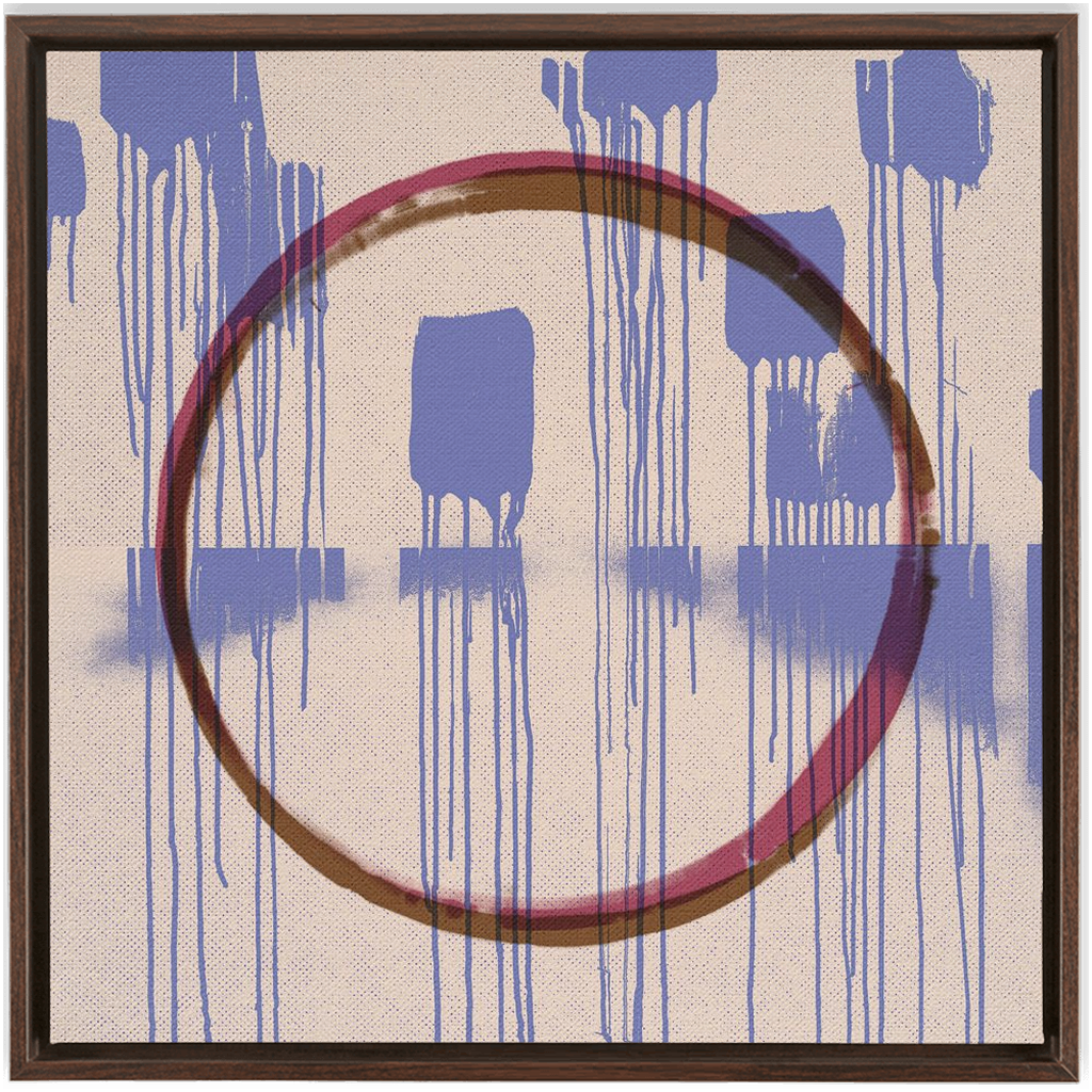 Canvas Print: "Disrupted Unity 003"