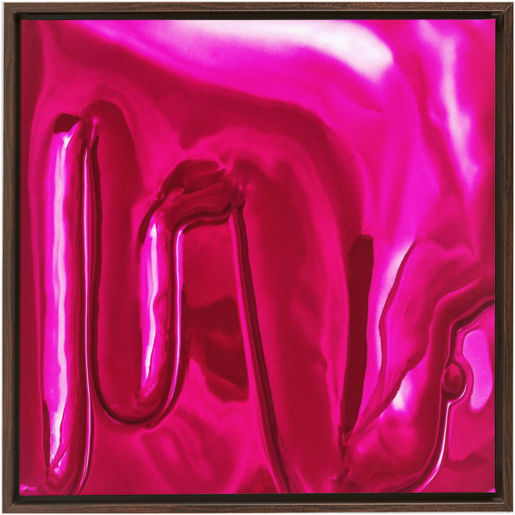 Canvas Print: "Pink Drip"