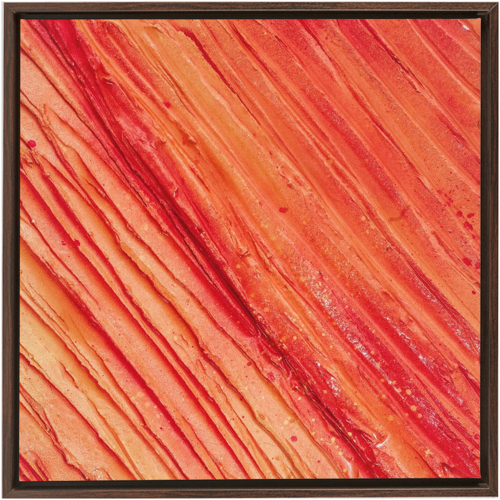 Canvas Print: "Fire 001"