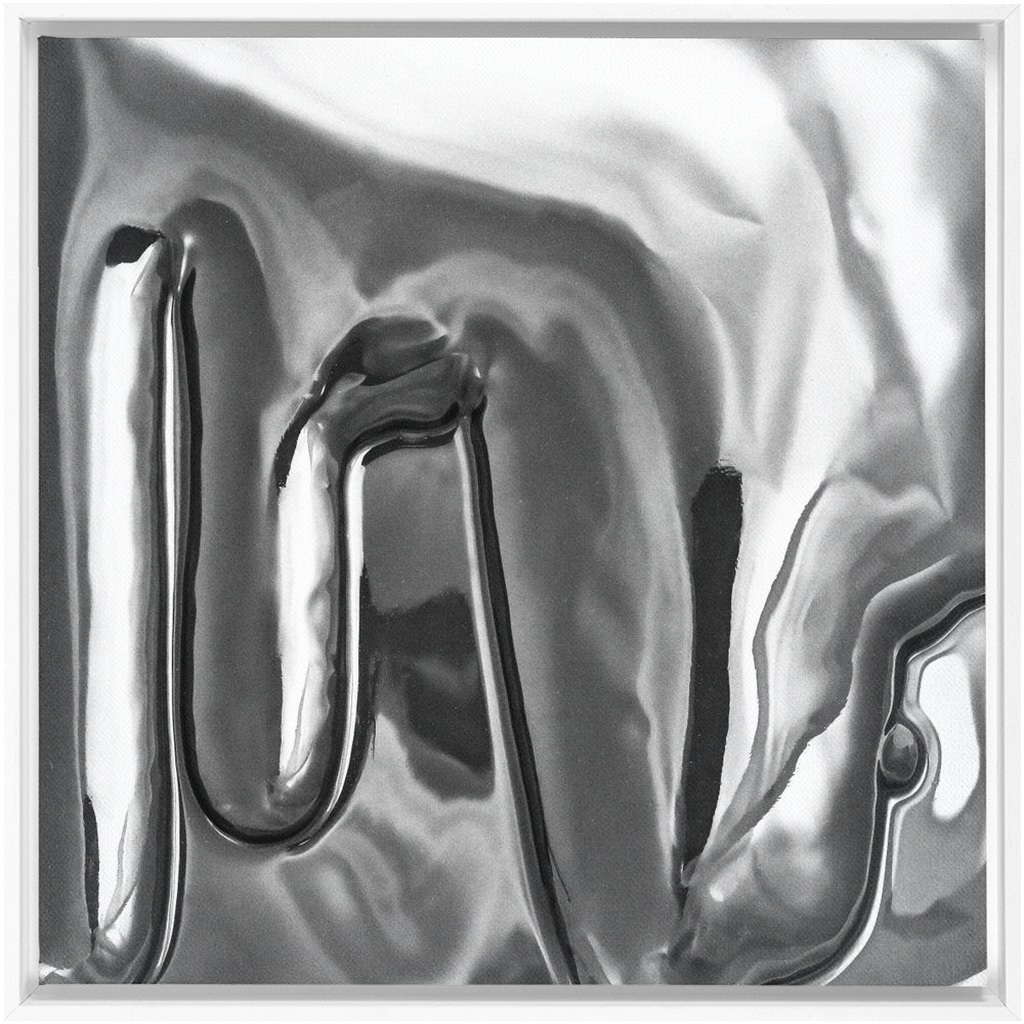 Canvas Print: "Chrome Drip"