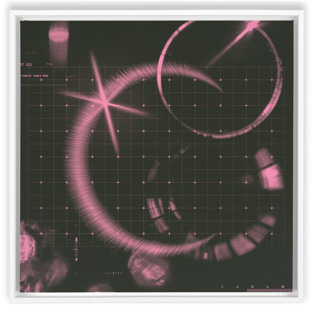 Canvas Print: "Disrupted Unity 007"
