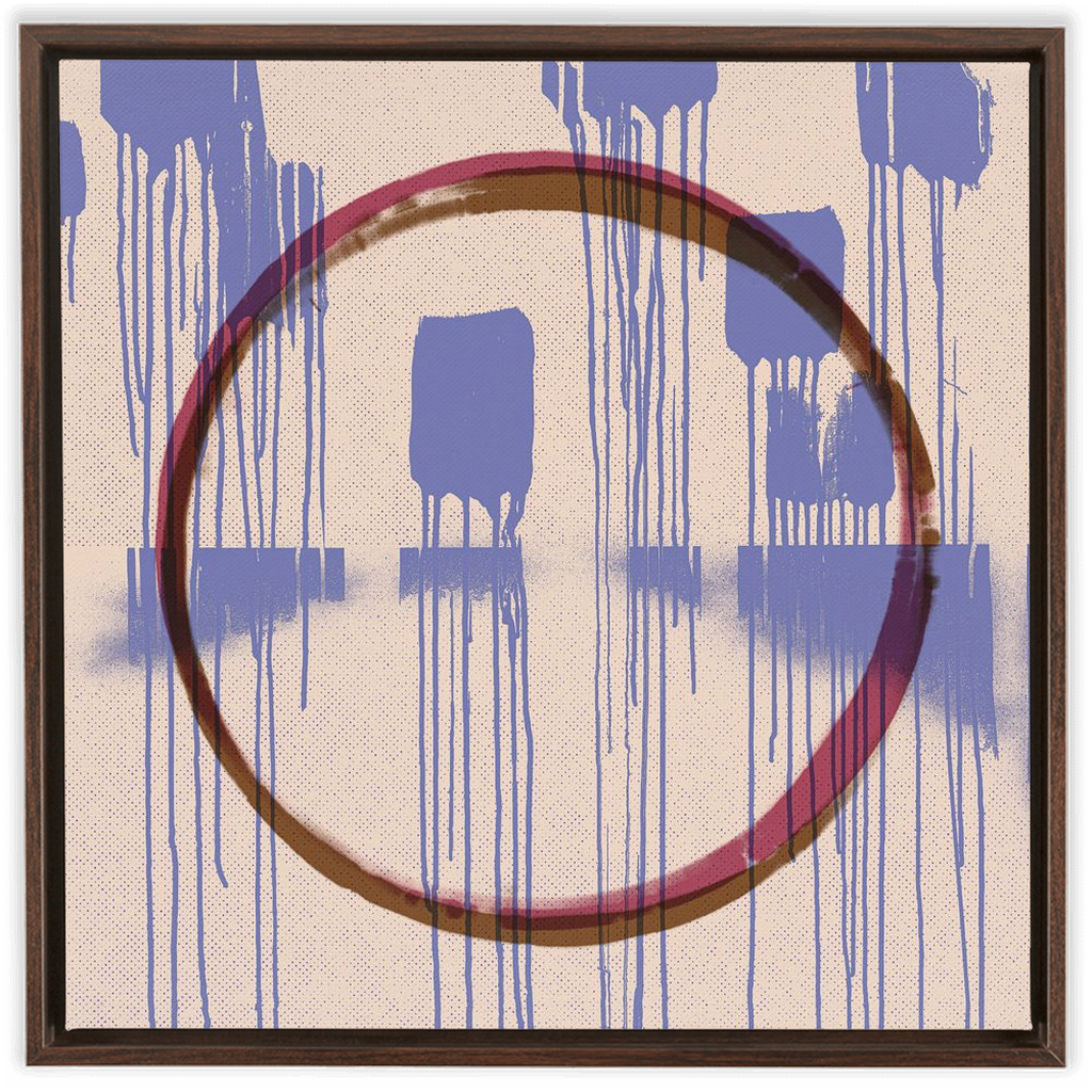 Canvas Print: "Disrupted Unity 003"