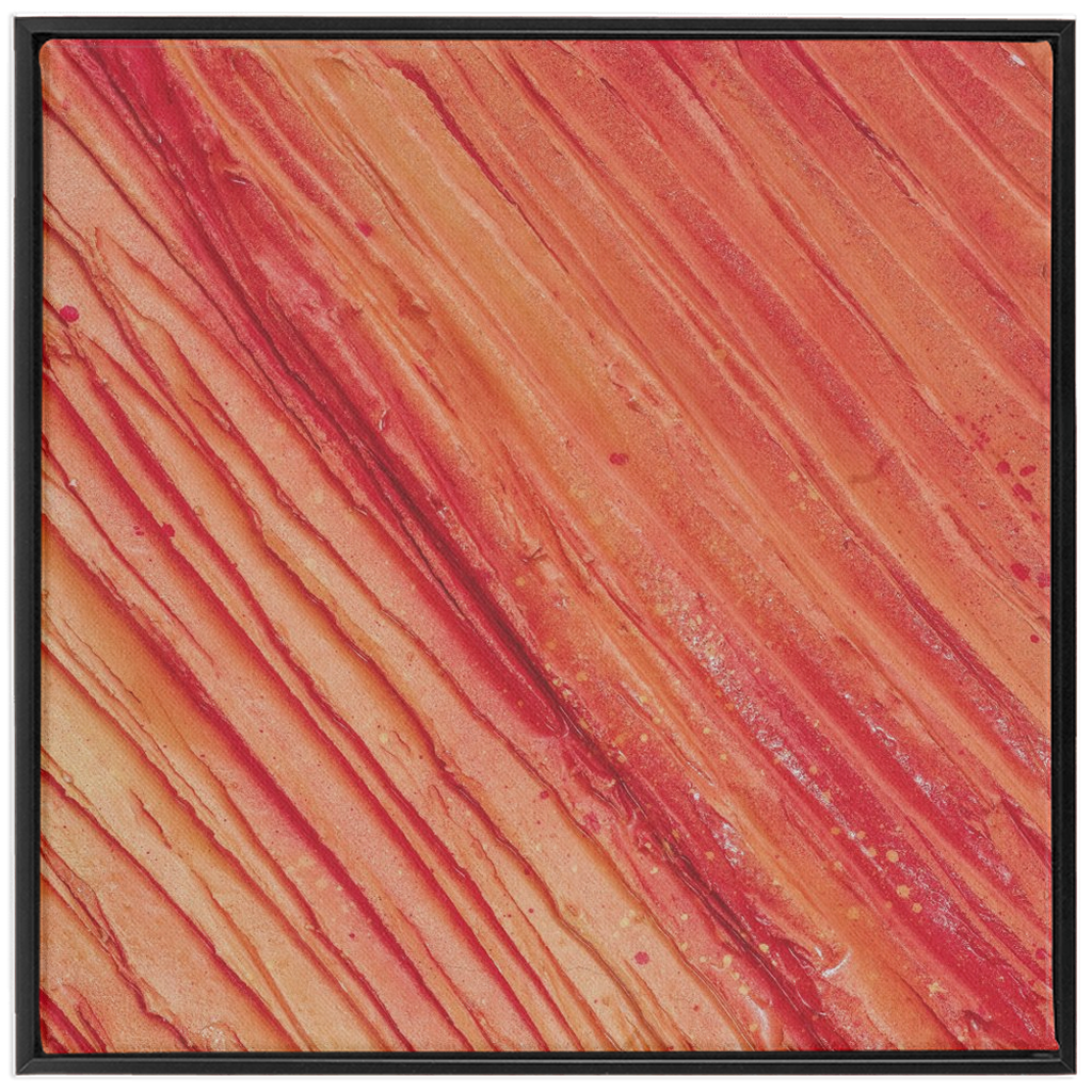 Canvas Print: "Fire 001"