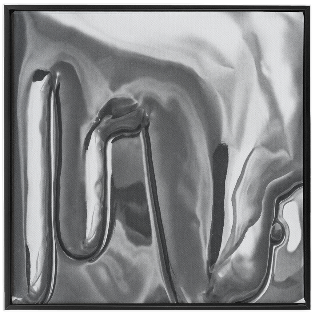 Canvas Print: "Chrome Drip"