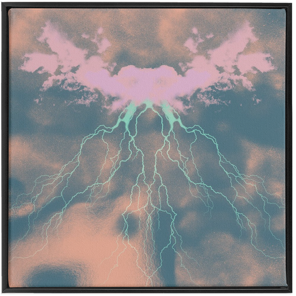 Canvas Print: "Disrupted Unity 004"
