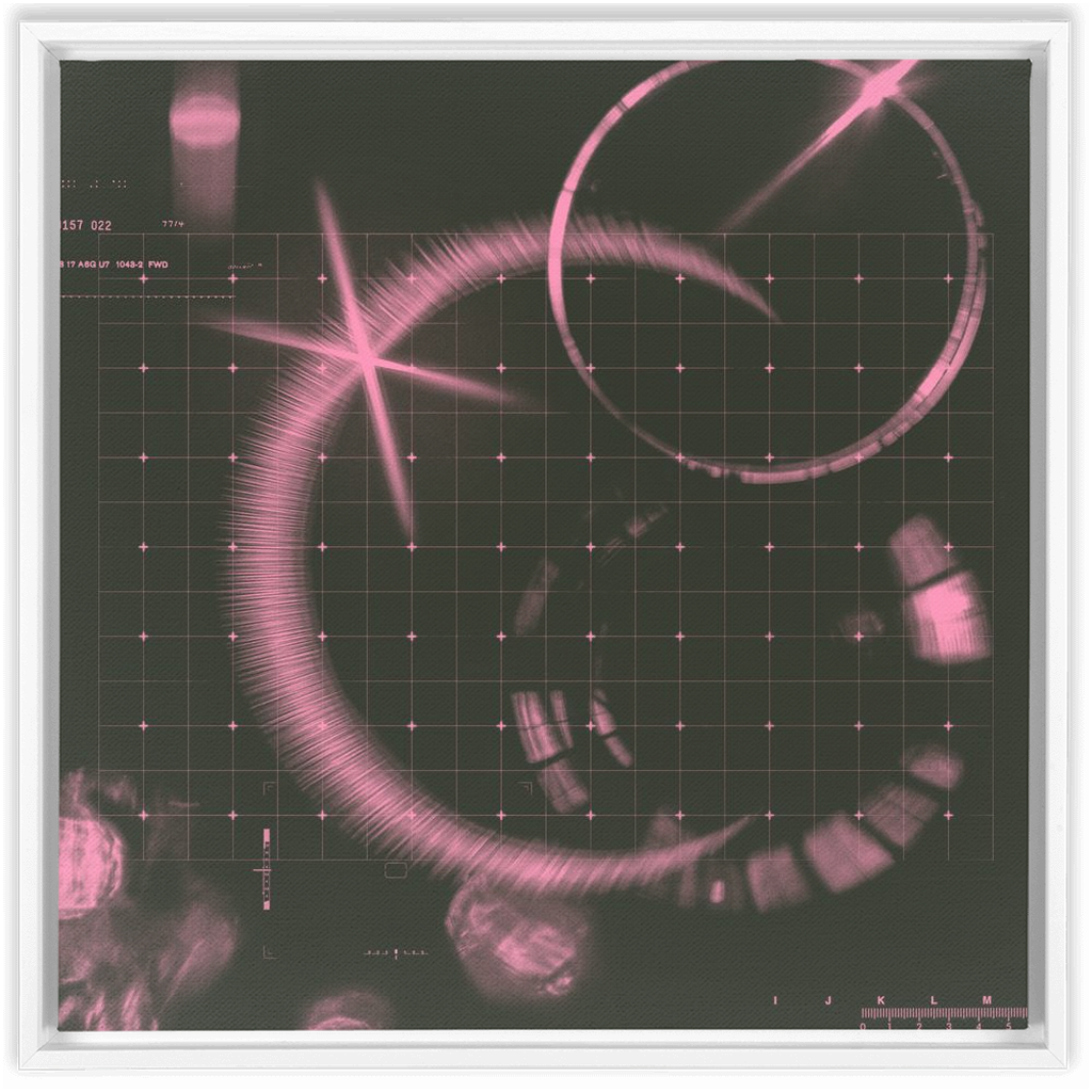 Canvas Print: "Disrupted Unity 007"