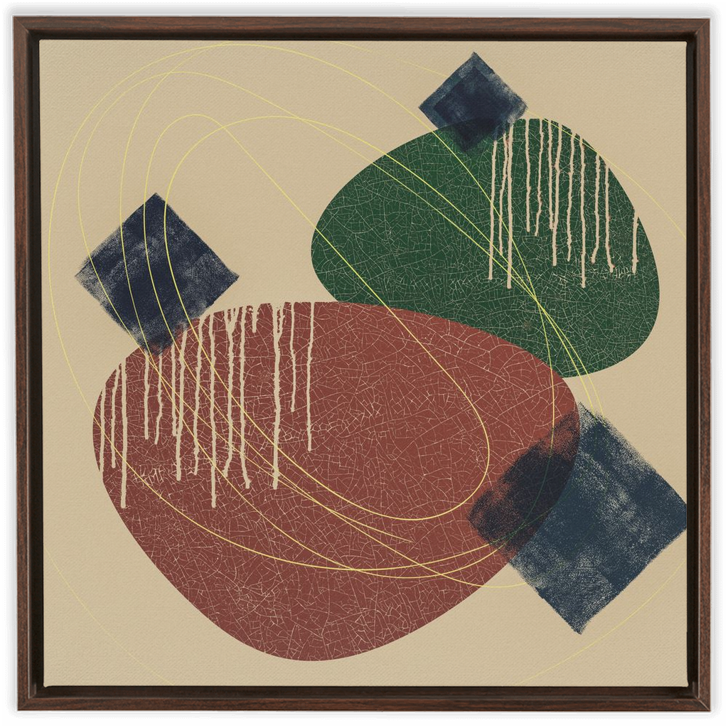 Canvas Print: "Disrupted Unity 006"