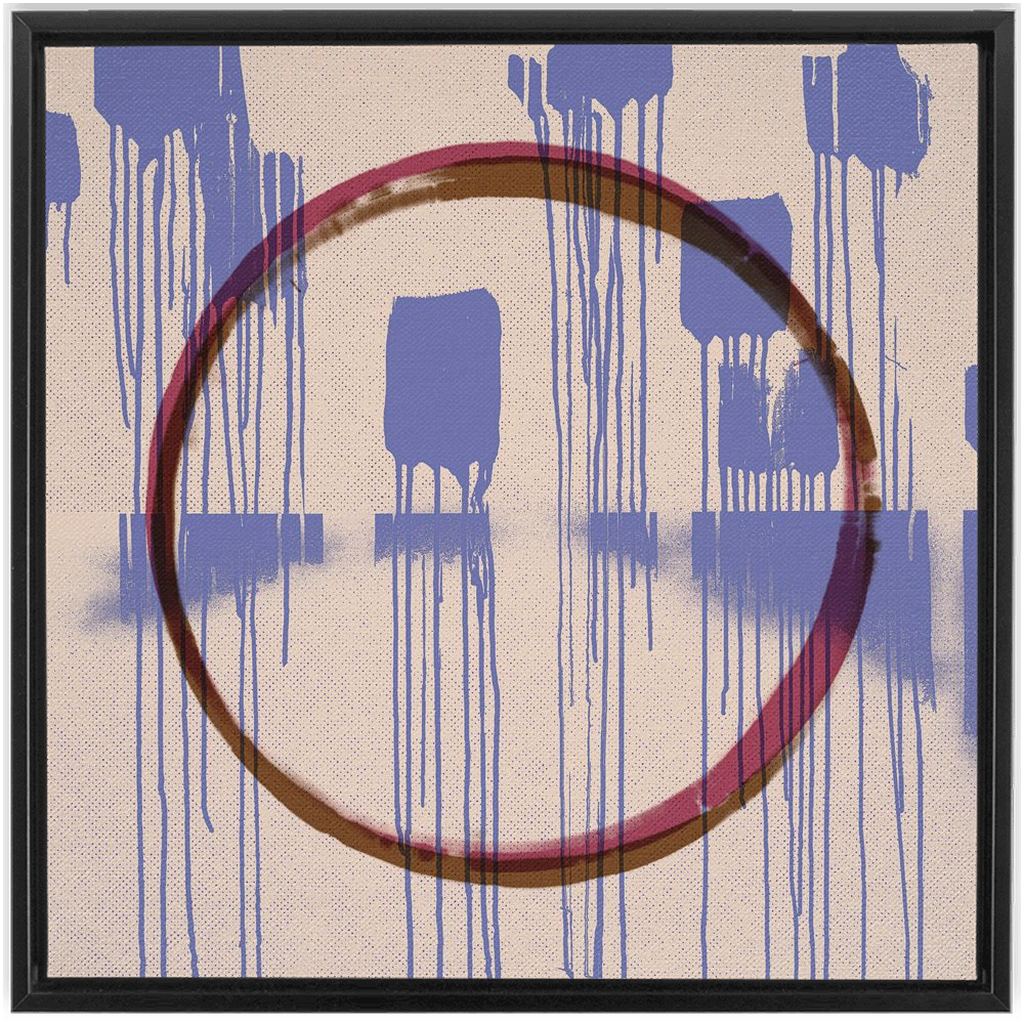 Canvas Print: "Disrupted Unity 003"