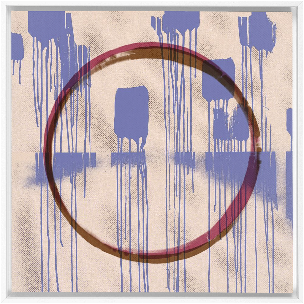 Canvas Print: "Disrupted Unity 003"