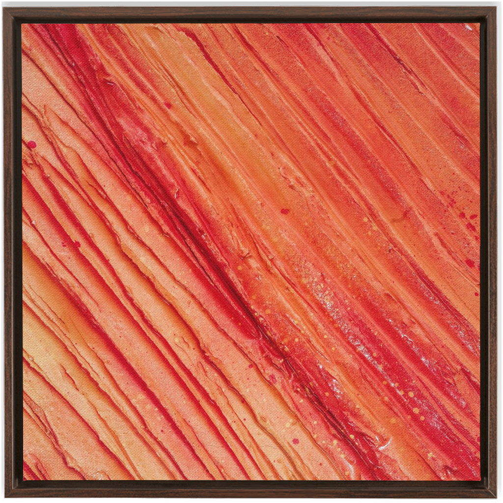 Canvas Print: "Fire 001"