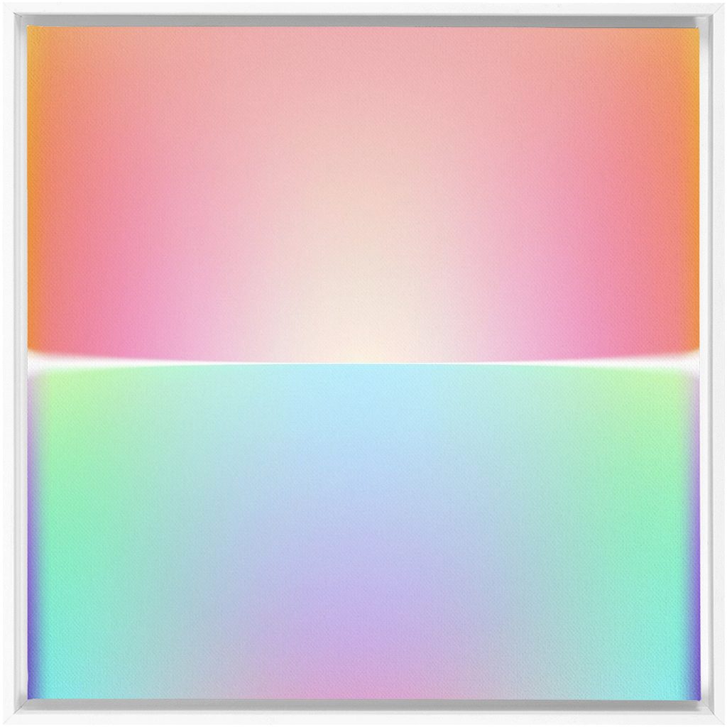 Canvas Print: "gradient 010"