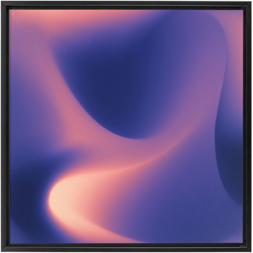 Canvas Print: "gradient 0016"