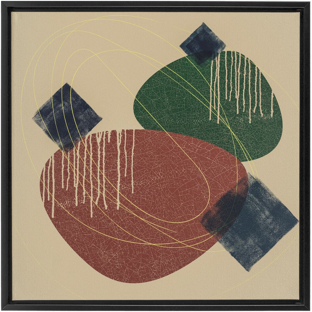 Canvas Print: "Disrupted Unity 006"