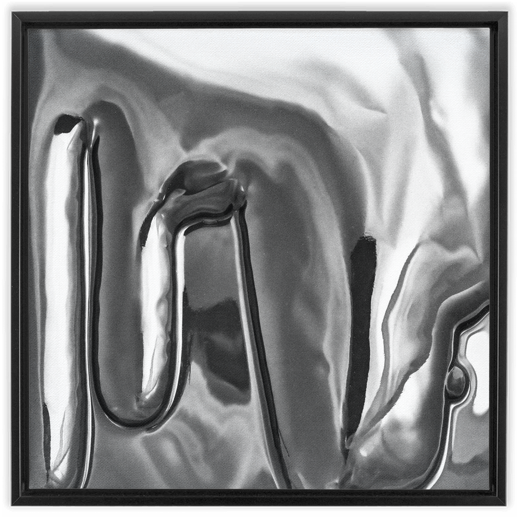 Canvas Print: "Chrome Drip"