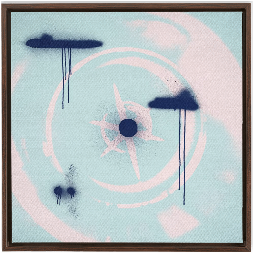 Canvas Print: "Disrupted Unity 005"