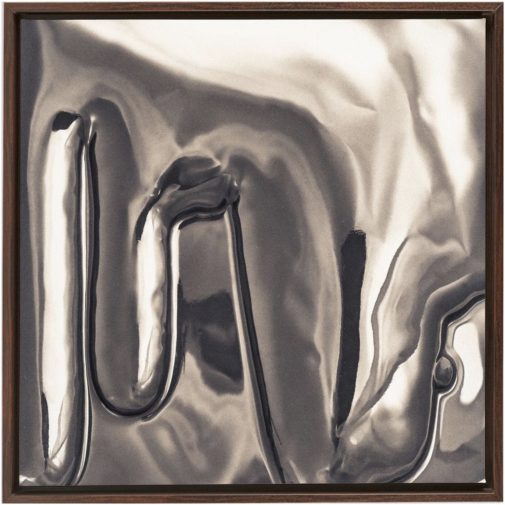 Canvas Print: "Warm Chrome"