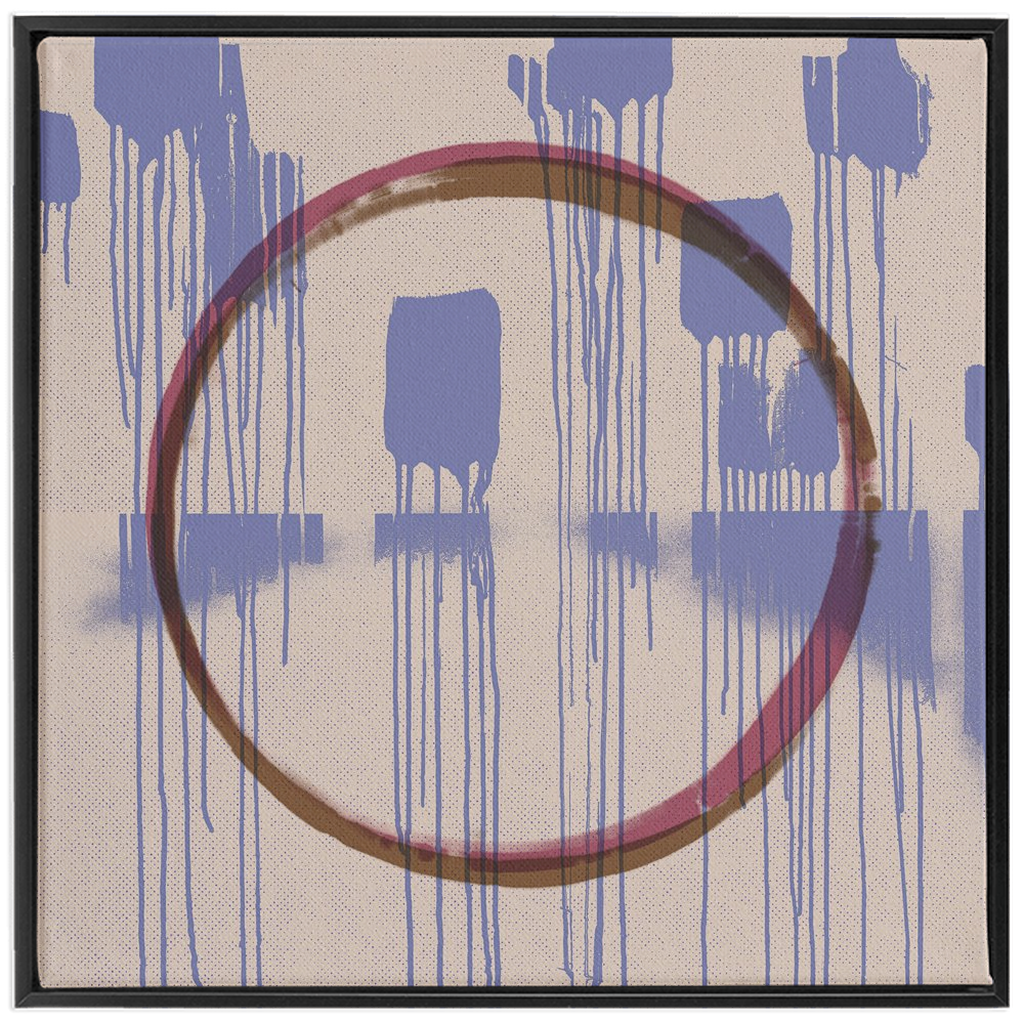 Canvas Print: "Disrupted Unity 003"
