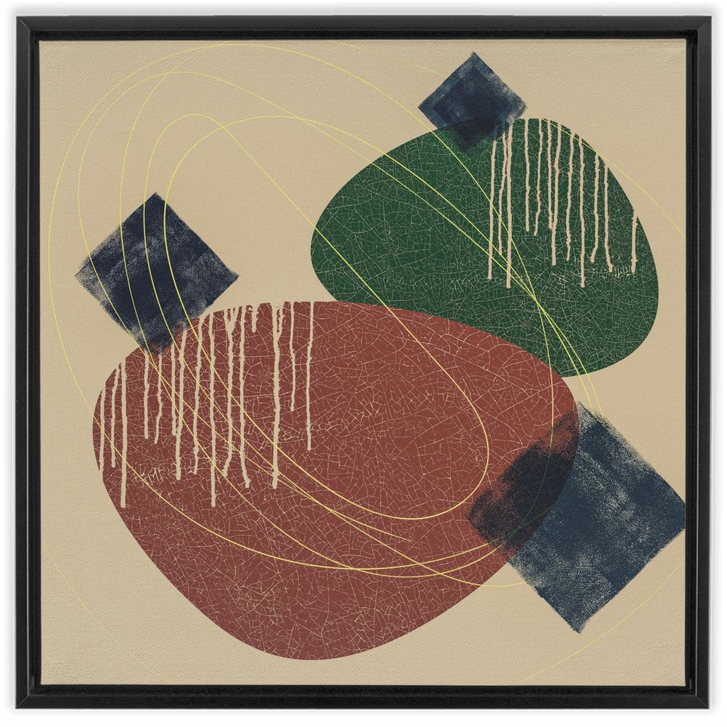 Canvas Print: "Disrupted Unity 006"