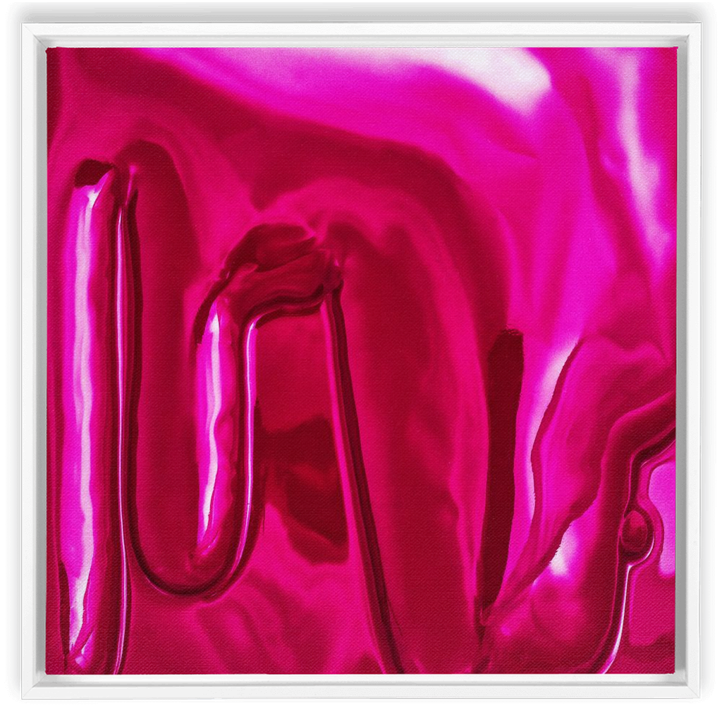 Canvas Print: "Pink Drip"