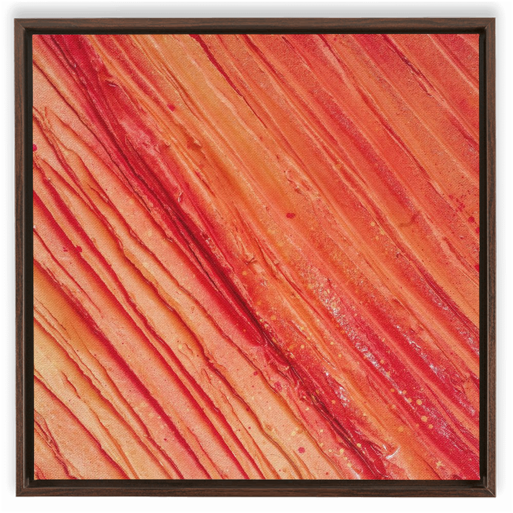 Canvas Print: "Fire 001"
