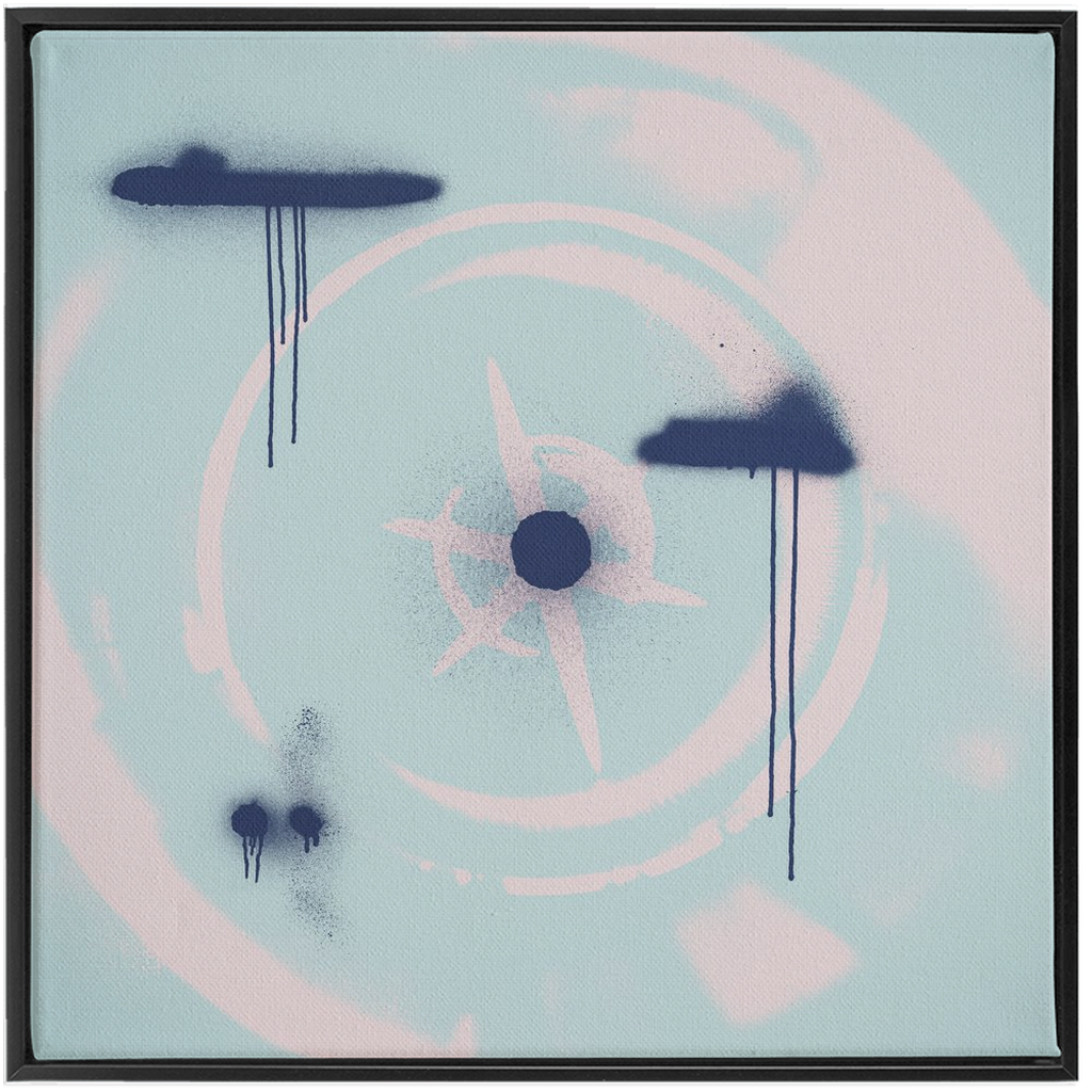 Canvas Print: "Disrupted Unity 005"