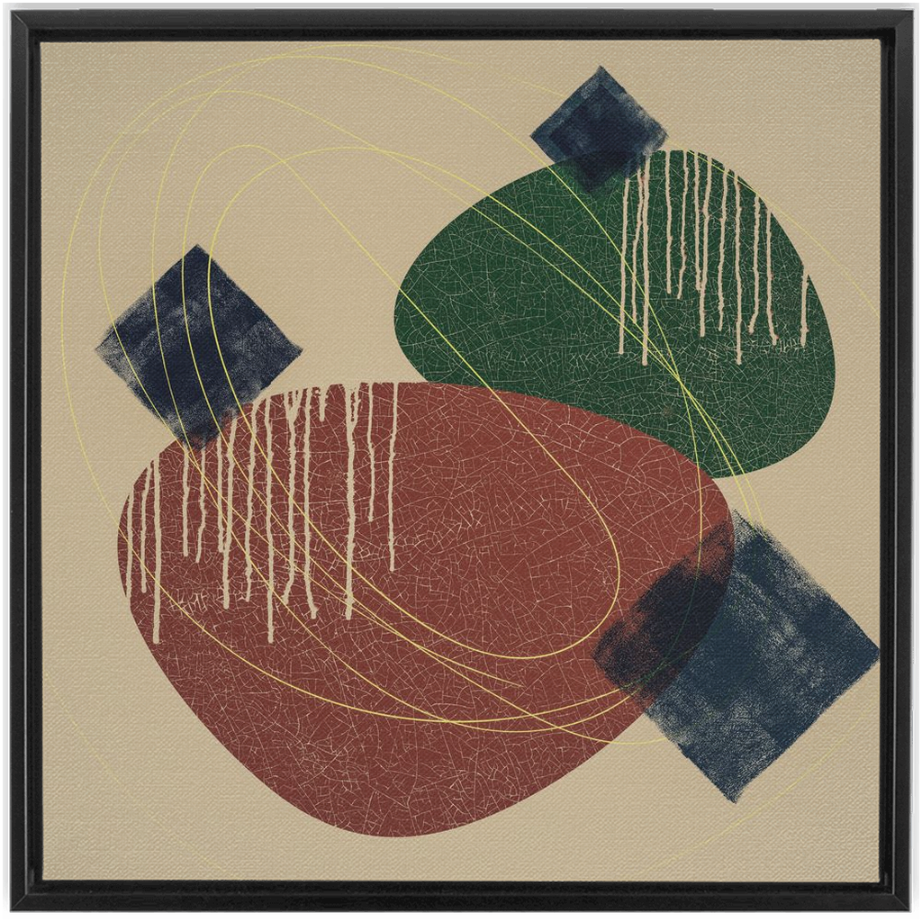 Canvas Print: "Disrupted Unity 006"