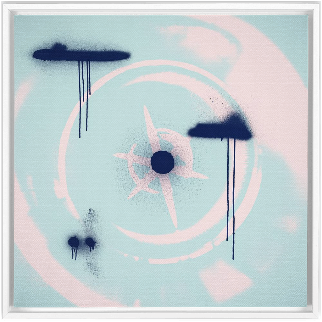 Canvas Print: "Disrupted Unity 005"