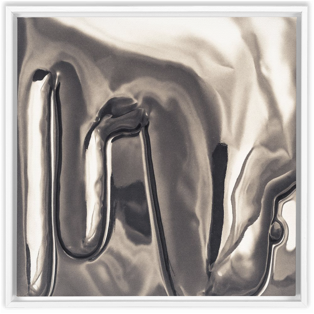 Canvas Print: "Warm Chrome"