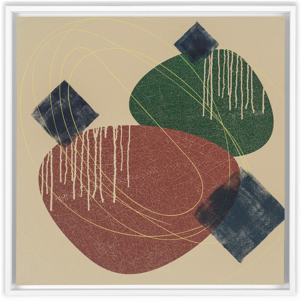 Canvas Print: "Disrupted Unity 006"