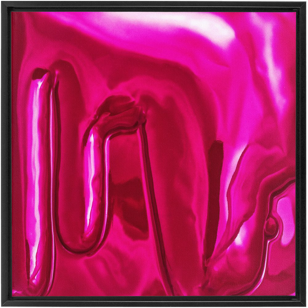Canvas Print: "Pink Drip"