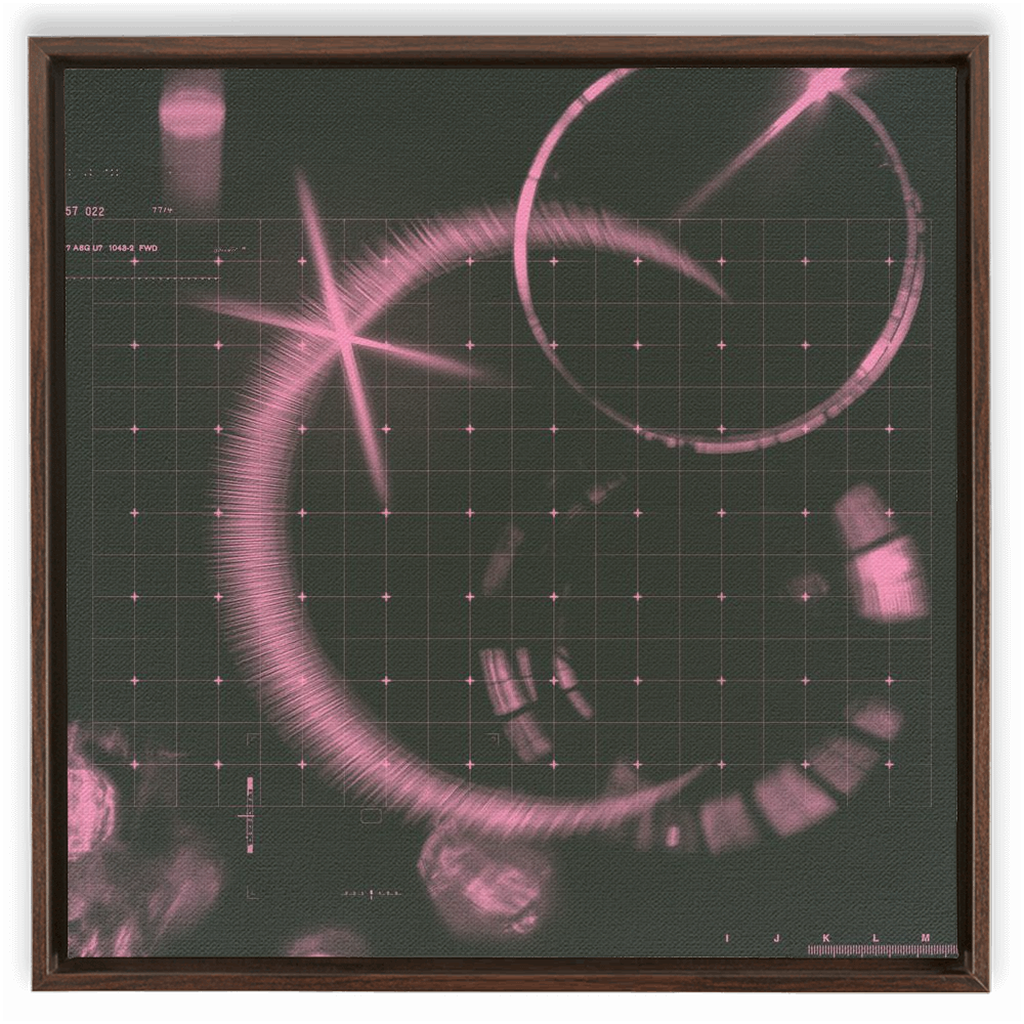 Canvas Print: "Disrupted Unity 007"