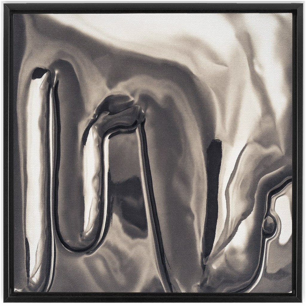 Canvas Print: "Warm Chrome"
