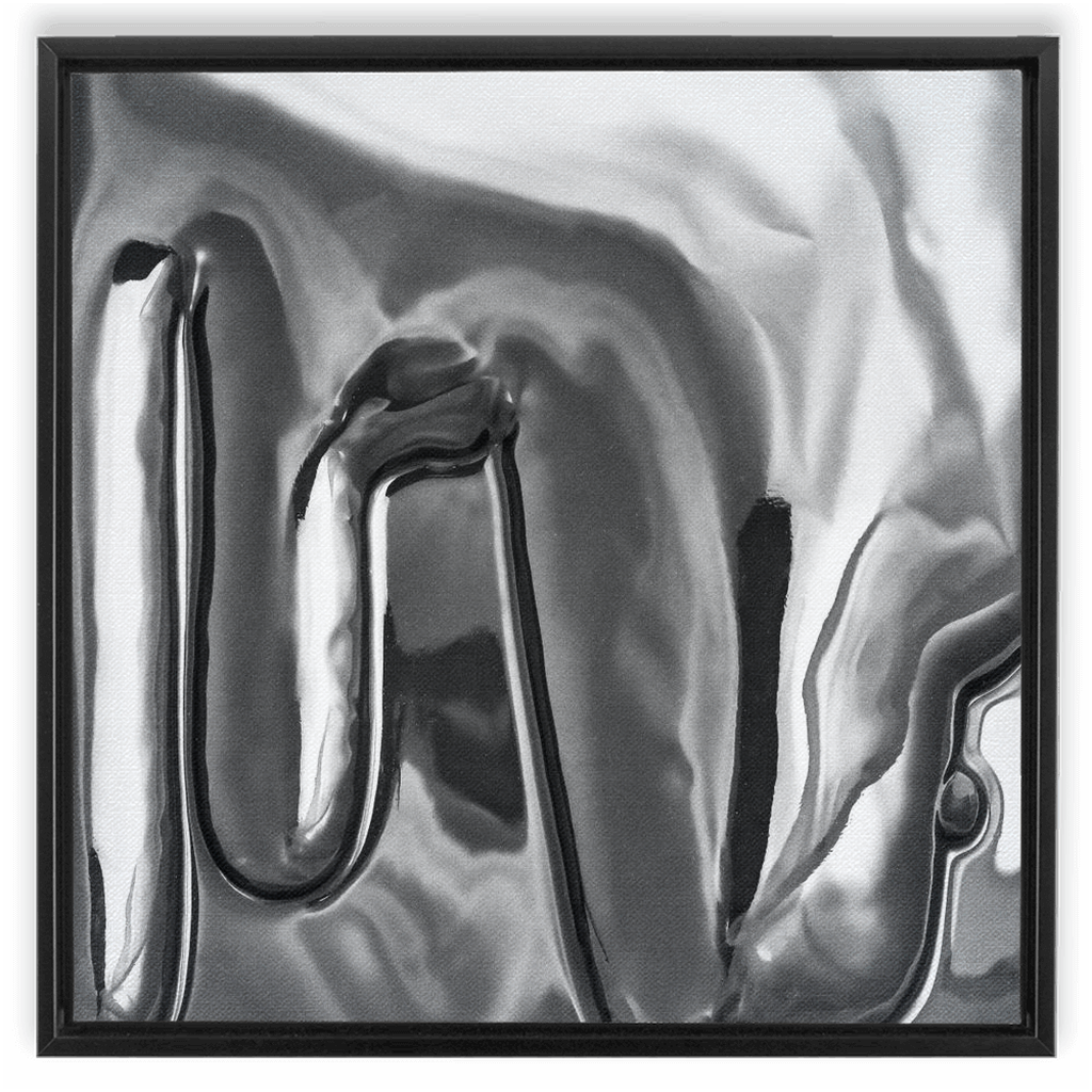 Canvas Print: "Chrome Drip"