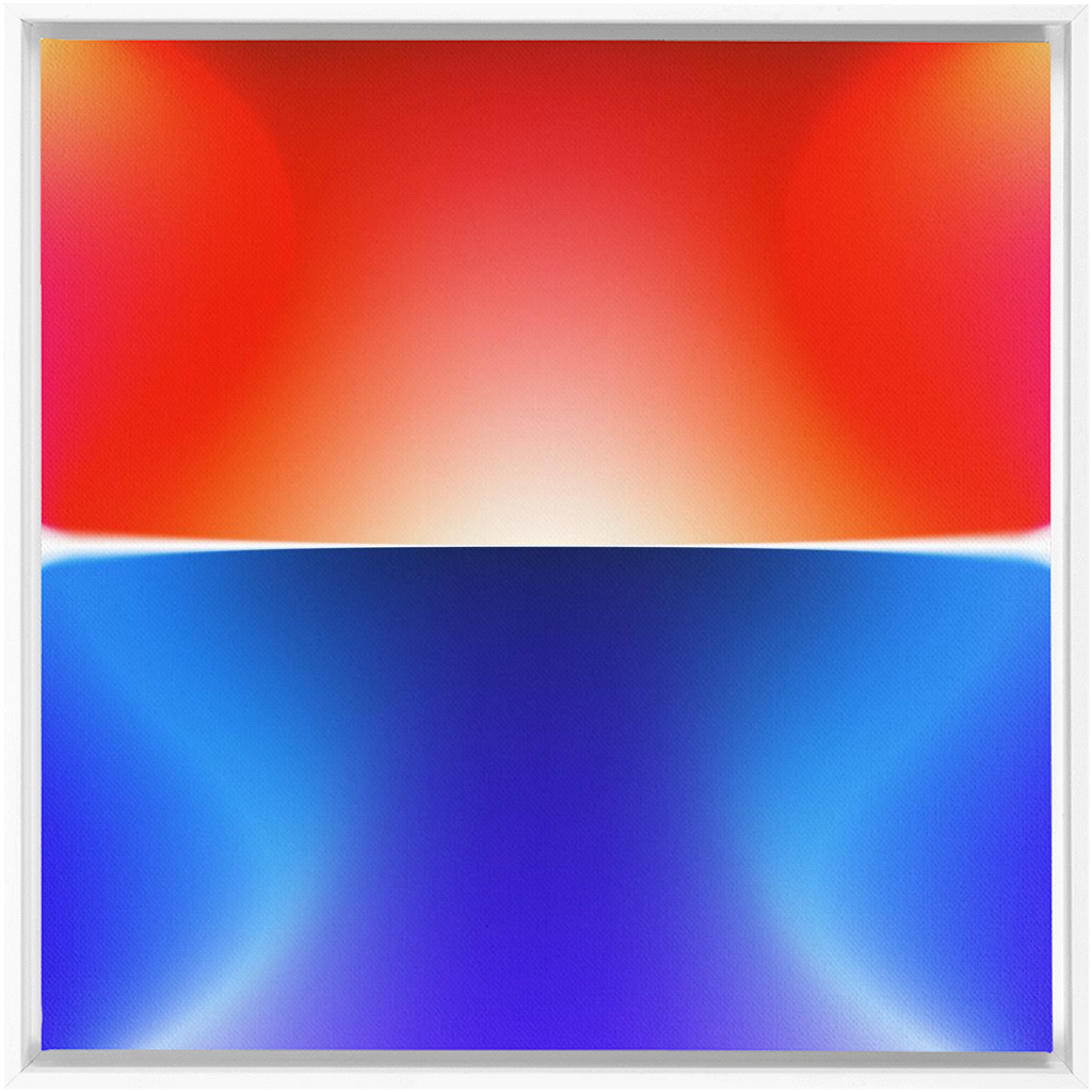 Canvas Print: "gradient 013"