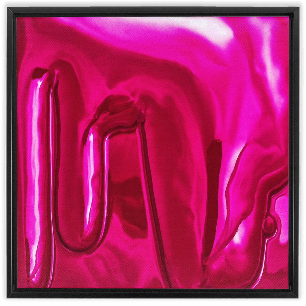 Canvas Print: "Pink Drip"