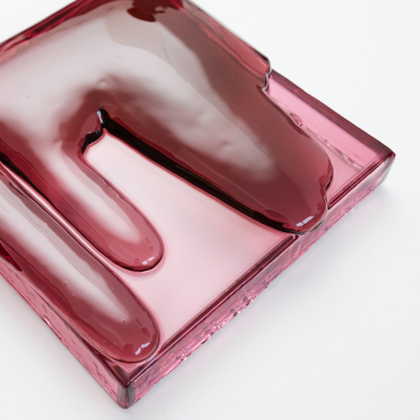 32x32cm | DRIP Serie .A WineRed