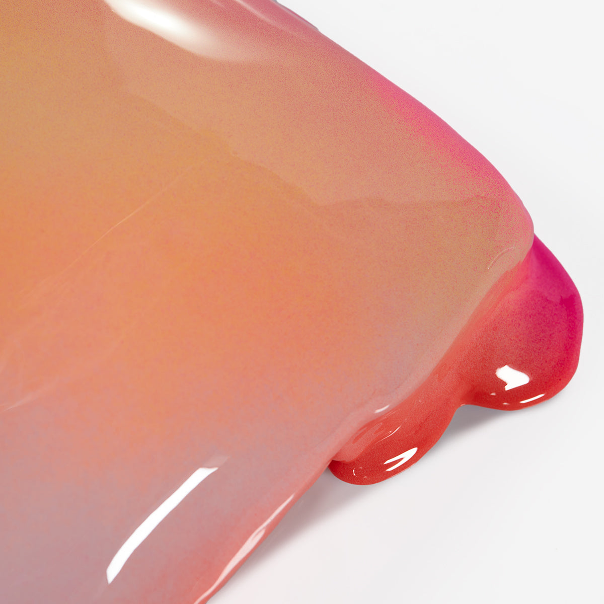 32x32cm | DRIP Serie .A - Pink - Yellow - Orange