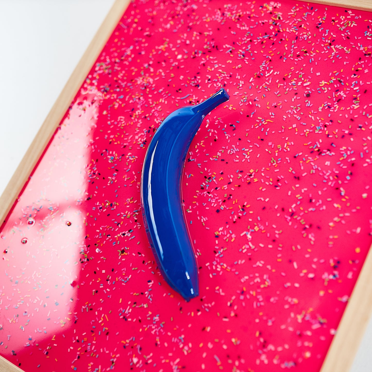 Banana | Pink blue | 40x50cm