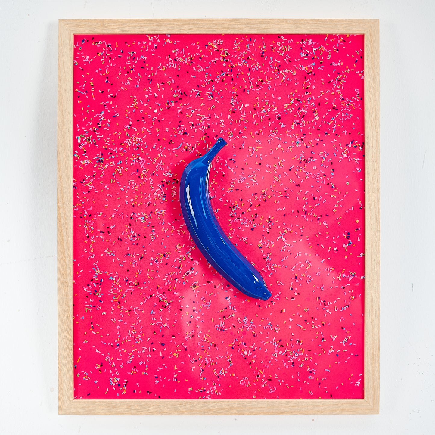 Banana | Pink blue | 40x50cm