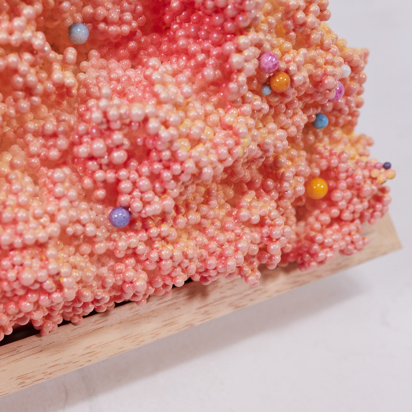 Sprinkles "Pink to Yellow" | 100x100cm