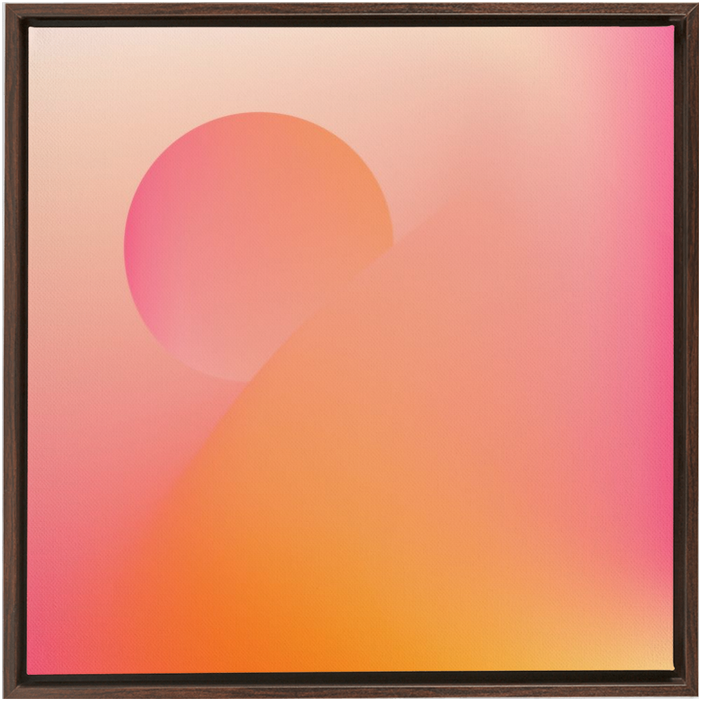 Canvas Print: "gradient 0017"
